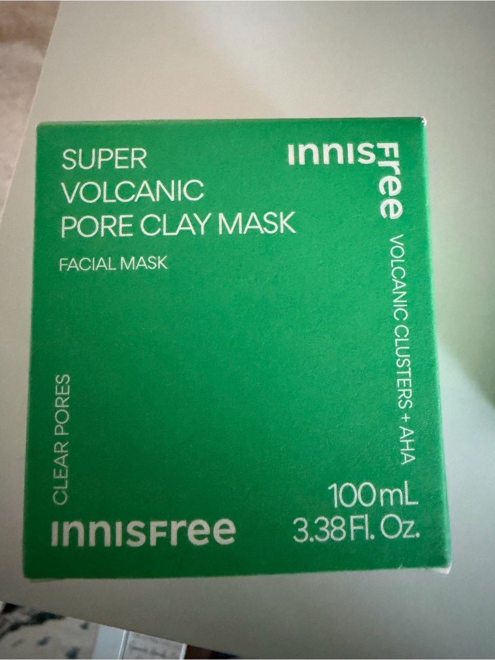 Innisfree super volcanic clay mask
